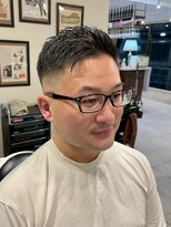 グレイスフルバーバーロンドン 大宮店(Graceful Barber London)&nbsp;【30代 男性】ロンドン03フェードショート（大宮/バーバー）