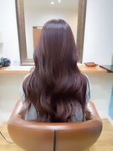 ジャガラ 津田沼店(JAGARA) ブリーチなしredカラー*mina［津田沼/透明感カラー/髪質改善］