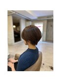 大人ショートボブ