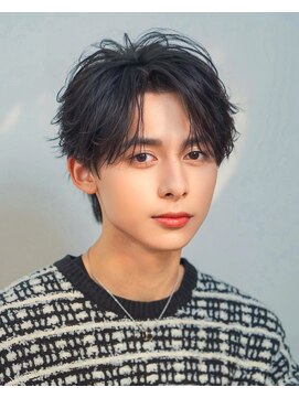 オーシャントーキョー 渋谷神南(OCEAN TOKYO) ツーブロック人気フェザーパーマ