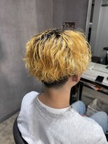 ミオ(Mio)&nbsp;滋賀/南草津/メンズ美容室/波巻きツイストスパイラルパーマ