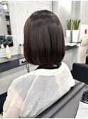 レイヤーカット イメチェン 美髪 ホワイトブロンド