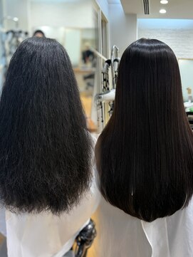 パーマ落としラボ アピッシュ 青山(apish) パーマ落とし/パーマ直し