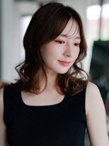 レノラ 本町(LENORA)&nbsp;☆ホワイトグレージュミニウルフデジタルパーマチェリーブラウン