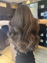 ヘアメイク フォックス 錦店(hair make FOX)&nbsp;透明感/ダブルカラー/ロング/外国人風/ブラウングレージュ