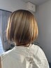 お洒落染め＋トリートメント＋ヘアパック＋頭浸浴￥7000～