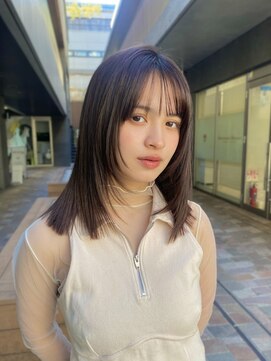 ガーデン 渋谷(GARDEN) フェイスレイヤー　ミディアム　小顔　顔周り　似合わせ