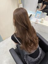 マーシュ 梅田(marshu)&nbsp;Olive beige/ブリーチなしダブルカラー♪