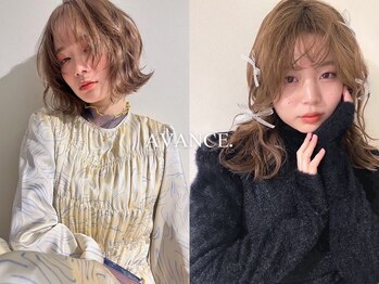 美髪と似合わせのサロン　AVANCE. CROSS あべのルシアス店  【アヴァンス クロス】