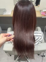 シェリエ(Chal Lier)&nbsp;ボルドーブラウン髪質改善メテオカラー◎mai