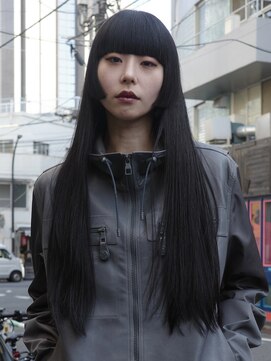 【 松井 隆人 】ナチュラル縮毛矯正 ワイドバング 姫カット