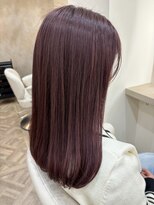 ラヴィズム 松崎店(LUVISM)&nbsp;韓国/顔周りレイヤー/おくれ毛/ベージュ/ダブルカラー/東区/松崎