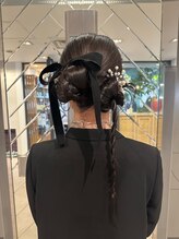 アミー 銀座(Ammy)&nbsp;結婚式ヘアセット#お呼ばれヘア#ヘアセット#ヘアアレンジ