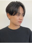 【メンズ 松戸 岩口】リバースセンターパートハンサムショート