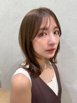 ロンドプランタン 恵比寿(Lond Printemps)&nbsp;大人ガーリー/似合わせカット/ミディアムレイヤーカット