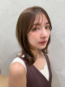 ロンドプランタン 恵比寿(Lond Printemps) 大人ガーリー/似合わせカット/ミディアムレイヤーカット