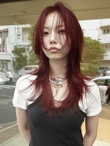 ネハス 名古屋栄店(nehus.)&nbsp;ブリーチ/クラゲヘアー/小顔に見せるヘア/ココアベージュ