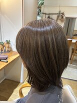 GLASSY HAIR【グラッシーヘアー】 レイヤーボブ