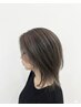 【初めて白髪ぼかし】カット＋髪質改善カラー＋表面ハイライト￥20350→￥18150