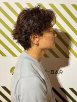 バーバーバー 四谷(BARBER-BAR) ビジネス爽やかラグジュアリーフェザースタイル