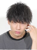 ラウンドマッシュナチュラルソフトツイストパーマ