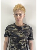 ホワイトブロンドヘア