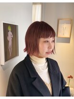 スイウ(suiu)&nbsp;まろやかピンクベージュ×ボブ
