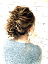 ヘアメイク エンカレッジ(HAIR MAKE encourage)&nbsp;束感のある○ルーズアップ○