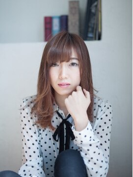 エマージュ 池袋東口店(Emerge) ナチュラルフェミニン×ミルクティー【池袋/池袋/池袋/池袋駅】