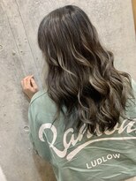 ユアーズ ヘア 恵比寿本店(youres hair) お洒落☆ナチュラル☆バレイヤージュグラデーション☆グレージュ