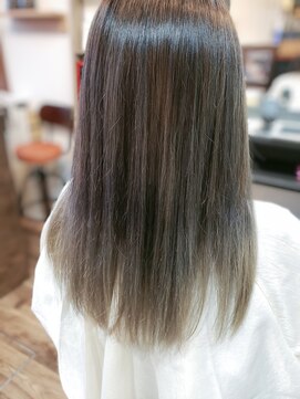 キートス ヘアーライフクリエイター(kiitos hair life creator) ブリーチなし！ダブルカラーグレージュ