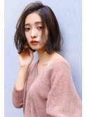大人ラフボブ/30代40代50代人気♪大人のグレイカラーはお任せ♪