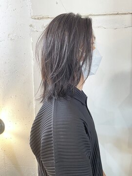 カゼ ダイカンヤマ Kaze DAIKANYAMA メンズセミロングBOB