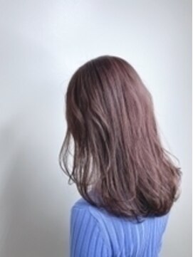 ヘアリゾートエーアイ 西日暮里店(Ai) 柔らかなピンクパープルロングヘア