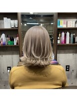 ラフ(LAFF)&nbsp;#黒髪#ボブルフ#ネビージュ#小顔#ワンレン