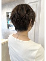 キャアリー(Caary)&nbsp;福山美容室caary似合わせカット　ショートパーマスタイル