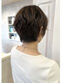 福山美容室caary似合わせカット ショートパーマスタイル