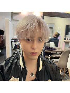 ルフレ 新宿歌舞伎町店(Reflet) 韓国ヘアスタイル/ハイトーン/韓国風/メンズカット/モテ髪