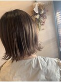 ミルクティベージュ/髪質改善縮毛矯正/髪質改善/韓国風/韓国ヘア