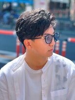 イノセンツ(Innocent'S)&nbsp;アップバング/メンズパーマ/スパイラルパーマ/2ブロック