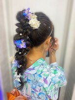 ファンド 千葉(fand)&nbsp;編み下ろし/ヘアセット/ヘアアレンジ/浴衣/成人式/MANAM