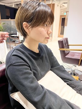 ラミエ バイ メルト 吉祥寺(lamie by melt) *滝田*小顔マッシュコンパクトショートカット耳かけ20代30代40代