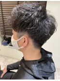 刈り上げ×メンズカット/ヘルシースタイル/20代30代40代
