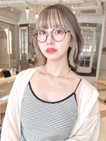 ロンドローズ 名古屋(Lond damaskRose) ブリーチ ダブルカラー 学割 トリートメント カット19