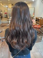 トロワ(Trois)&nbsp;レイヤーカット×パープルカラー