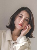 コア 表参道(COA)&nbsp;レイヤーカット/ウエットヘア/オリーブベージュ/表参道/表参道駅