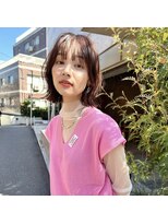 マイティ バイ エイチ(mighty by H)&nbsp;【mighty】くびれセミディ×イルミナカラー×透明感