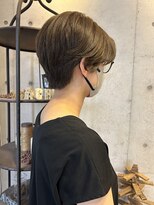 アチーブ ヘア デザイン(achieve hair design) ハンサムショート30代40代50代耳かけショート前髪なし小顔カット