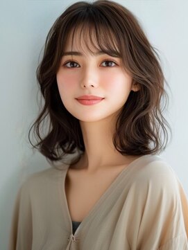 アルトリスト(Altruist Aging×HAIR&SPA) ★ダークアッシュ大人ガーリーボブ着物ミディアムレイヤーカット