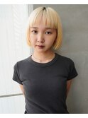 大人ボブ大人ショートボブ切りっぱなしボブ前髪あり前下がりボブ